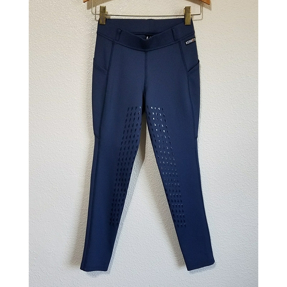 Kerrits Kid's Equestrian Full Leg Riding Tech Tights - Picture 1 of 9